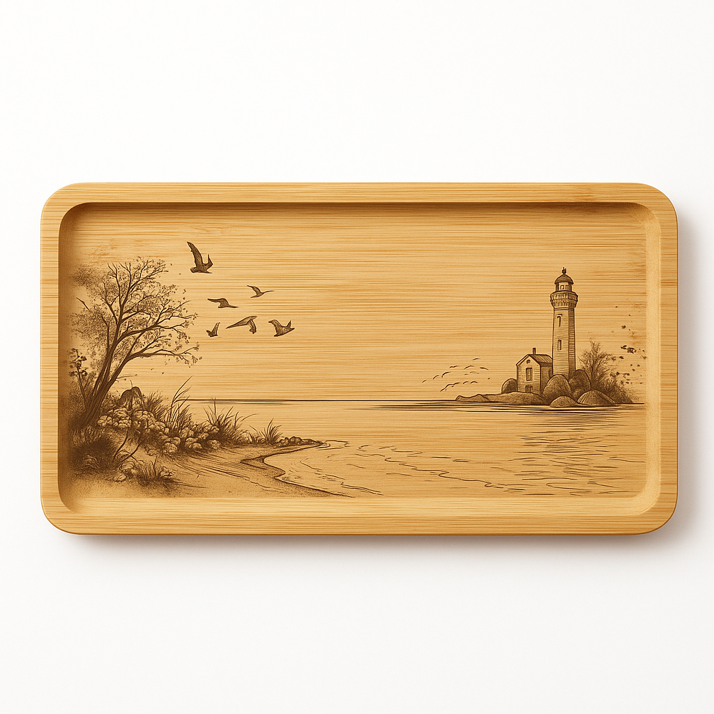 Planche Apéro en Bambou Personnalisée – Gravure Artistique Unique
