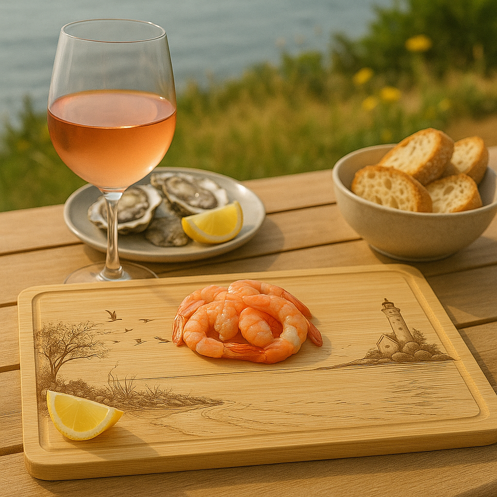 Planche Apéro en Bambou Personnalisée – Gravure Artistique Unique